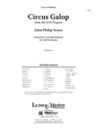 Circus Galop: Conductor Score