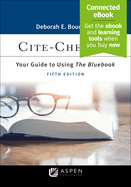 Cite-Checker: Your Guide to Using the Bluebook [Connected Ebook]