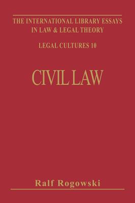 Civil Law and Legal Theory - Rogowski, Ralf (Editor)