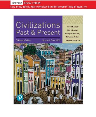 Civilizations Past and Present, Volume 2 - Edgar, Robert, and Hackett, Neil, and Jewsbury, George