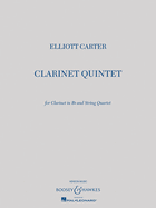 Clarinet Quintet: For Clarinet in B-Flat and String Quartet Score and Parts