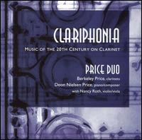 Clariphonia - Berkeley Price (clarinet); Berkeley Price (clarinet); Berkeley Price (clarinet); Berkeley Price (basset horn);...