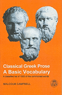 Classical Greek Prose: A Basic Vocabulary