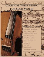 Classical Sheet Music for Solo Violin