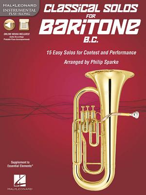 Classical Solos for Baritone B.C.: 15 Easy Solos for Contest and Performance - Sparke, Philip