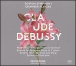 Claude Debussy: Sonata for Violin and Piano in G minor; Sonata for Cello and Piano in D minor; Sonata for Flute, Viol