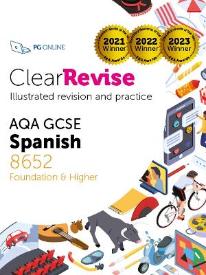 ClearRevise AQA GCSE Spanish 8692: Foundation and Higher - PG Online