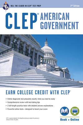 Clep(r) American Government Book + Online - Jones, Preston, Dr., PH.D.