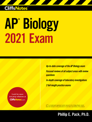 Cliffsnotes AP Biology 2021 Exam - Pack, Phillip E