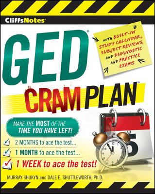 Cliffsnotes GED Cram Plan - Shukyn, Murray, and Shuttleworth, Dale E, PhD