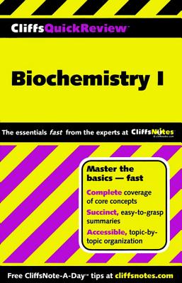 Cliffsquickreview Biochemistry I - Schmidt, Frank F
