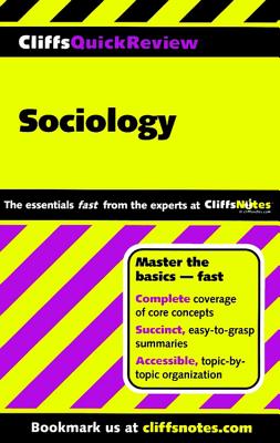 Cliffsquickreview Sociology - Zgourides, George D, PsyD