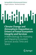 Climate Change and Atmospheric Deposition as Drivers of Forest Ecosystem Integrity and Services: A Methodology for Assessing and Mapping Ecosystem Services across Time and Space