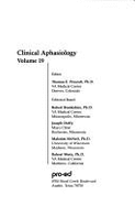 Clinical Aphasiology