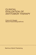 Clinical evaluation of antitumor therapy