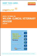 Clinical Veterinary Advisor - Elsevier eBook on Vitalsource (Retail Access Card) - Wilson, David, MS, RN