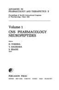CNS Pharmacology, Neuropeptides: Proceedings of the 8th International Congress of Pharmacology, Tokyo, 1981