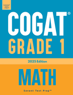 COGAT Grade 1 Math: 3 Practice Tests - Level 7