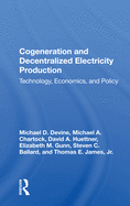 Cogeneration and Decentralized Electricity Production: Technology, Economics, and Policy