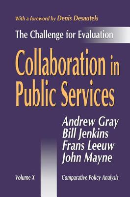 Collaboration in Public Services: The Challenge for Evaluation - Jenkins, Bill