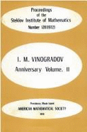 Collection of Articles II: Dedicated to Academician I. M. Vinogradov on the Eightieth Anniversary of His Birth - Bogolyubov, N N (Editor), and Lavrent'ev, M A (Editor)