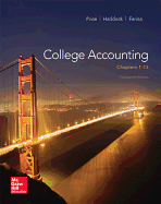 College Accounting (Chapters 1-13) with Connect Access Card