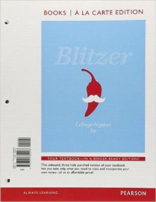 College Algebra - Blitzer, Robert F