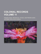 Colonial Records Volume 11