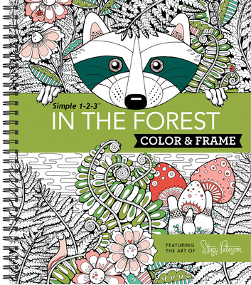 Color & Frame - In the Forest (Adult Coloring Book) - New Seasons, and Publications International Ltd