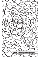 Color Yourself Happy Journal: Create a One-Of-A-Kind Journal with a Cover You Color Yourself!