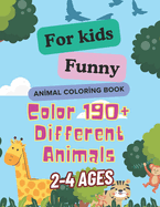 Colorful Creatures: A Fun and Educational Coloring Book for 2-4 Year Olds: Discover, Color, Learn!