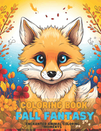 Coloring book Fall Fantasy: Enchanted Animal Coloring Moments