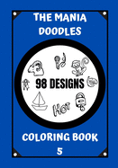 Coloring Book: The Mania Doodles