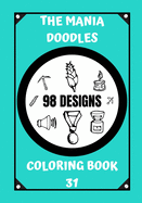 Coloring Book: The Mania Doodles