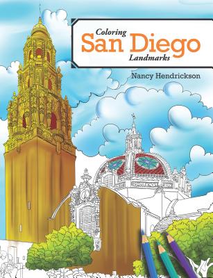 Coloring San Diego Landmarks - Hendrickson, Nancy