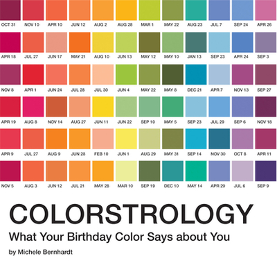 Colorstrology: What Your Birthday Color Says about You - Bernhardt, Michele