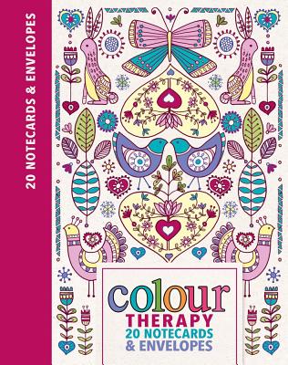 Colour Therapy 20 Notecards & Envelopes - Preston, Lizzie, and Carroll, Chellie