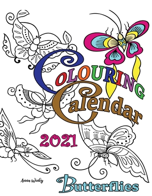 Colouring Calendar 2021 Butterflies - Winky, Anna