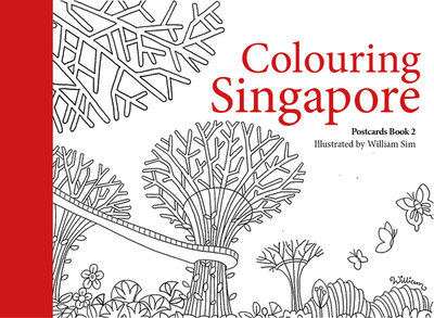 Colouring Singapore Postcards - 