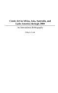 Comic Art in Africa, Asia, Australia, and Latin America Through 2000: An International Bibliography