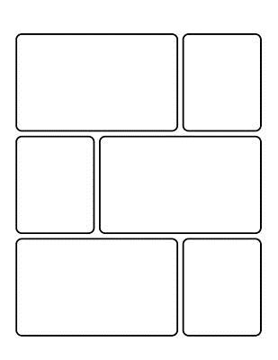 Comic Strips Vol II - Create Your Own Comic Book & Cover: Rounded Corners, 100 Pages, 8.5 x 11, Soft Cover - Legacy