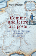 Comme une lettre ? la poste