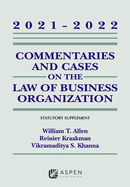 Commentaries and Cases on the Law of Business Organizations: 2021-2022 Statutory Supplement