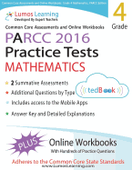 Common Core Assessments and Online Workbooks: Grade 4 Mathematics, Parcc Edition: Common Core State Standards Aligned