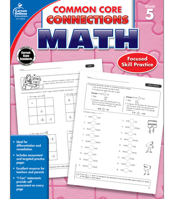 Common Core Connections Math, Grade 5 - Carson-Dellosa Publishing (Compiled by)