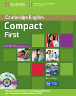 Compact First Student's Book without Answers with CD-ROM