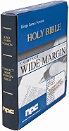 Compact Wide Margin Bible-KJV