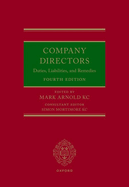 Company Directors: Duties, Liabilities, and Remedies