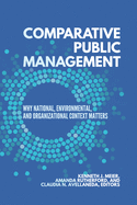 Comparative Public Management: Why National, Environmental, and Organizational Context Matters