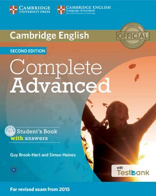 Complete Advanced Student's Book with Answers with CD-ROM with Testbank - Brook-Hart, Guy, and Haines, Simon